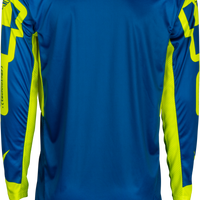 Fly Racing Youth Lite Lancer Jersey Navy/hi-vis Yxl - Navy/Hi-Vis Yellow / X-Large