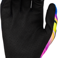FLY RACING Youth Lite Malibu Gloves Pink/Blue/Sand Ys
