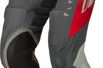 Fly Racing Youth Lite Pants Red/grey Sz 26 - Red/Grey