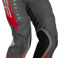 Fly Racing Youth Lite Pants Red/grey Sz 26 - Red/Grey