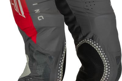Fly Racing Youth Lite Pants Red/grey Sz 26 - Red/Grey