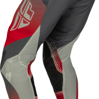Fly Racing Youth Lite Pants Red/grey Sz 26 - Red/Grey