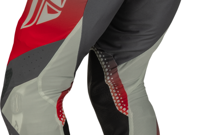 Fly Racing Youth Lite Pants Red/grey Sz 26 - Red/Grey