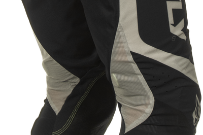 Fly Racing Youth Lite Pants White/black/mustard Sz 26