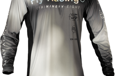 Fly Racing Youth Lite Se Legacy Jersey Light Grey/black Yxl - Grey/Black / Medium - Apparel Collection