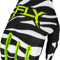 Fly Racing Youth Lite Uncaged Gloves Black/white/neon Green Ys - Black/White/Neon Pink / X-Large - Watercraft Collection