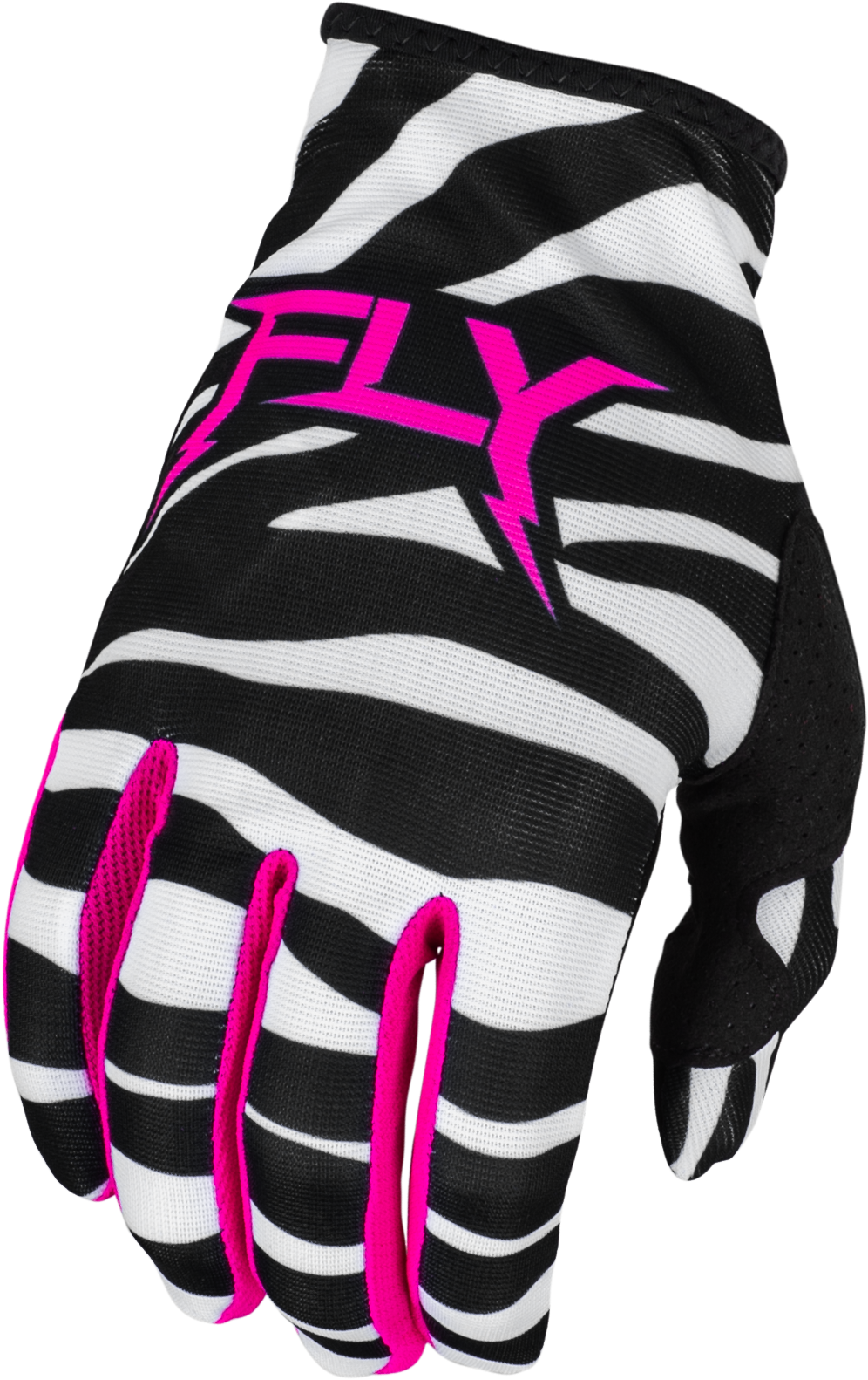 Fly Racing Youth Lite Uncaged Gloves Black/white/neon Green Ys - Black/White/Neon Pink / X-Large - Watercraft Collection