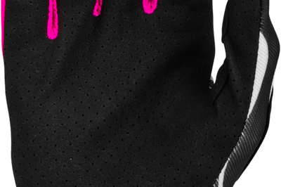 Fly Racing Youth Lite Uncaged Gloves Black/white/neon Green Ys - Watercraft Collection