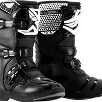 Fly Racing Youth Maverik Boots Pink/black Sz 06 - Black / US 01 - Gear