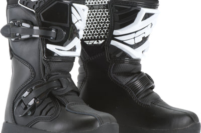 Fly Racing Youth Maverik Mini Boots Black Sz Y13 - 10 - Gear