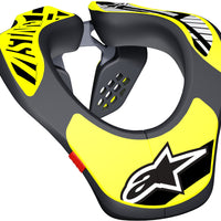 Alpinestars Youth Neck Support Black/orange - Black/Yellow - Bicycle Collection