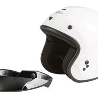 GMAX Youth Of 2y Open Face Helmet White Ys - Helmets