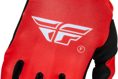 Fly Racing Youth Pro Lite Gloves White/black Yl - Red/White / Large - Watercraft Collection