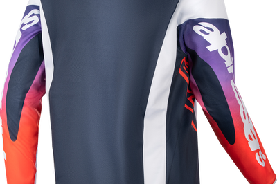 Alpinestars Youth Racer Hoen Jersey Light Grey/hot Orange/black Xl - Apparel Collection