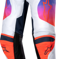 Alpinestars Youth Racer Hoen Pants Lt Grey/hot Orng/blk Sz 28 - Light Grey/Hot Orange/Black / US 24 - Apparel Collection