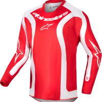 Alpinestars Youth Racer Lurv Jersey Mars Red/white Xl - Red/White / Large - Apparel Collection