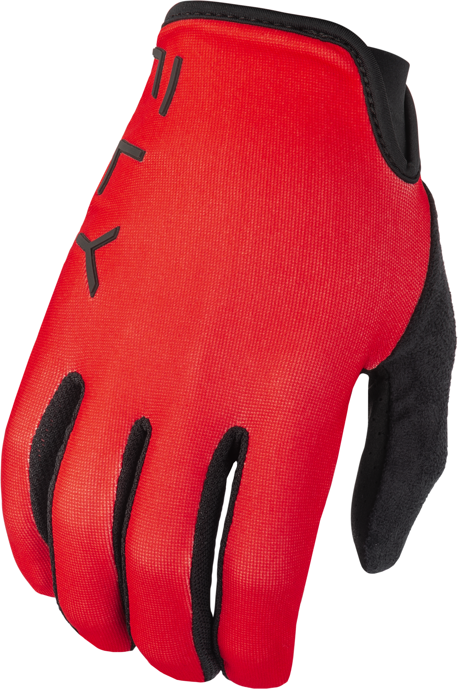 Fly Racing Youth Radium Gloves Slate Blue Yl - Red / Large - Bicycle Collection