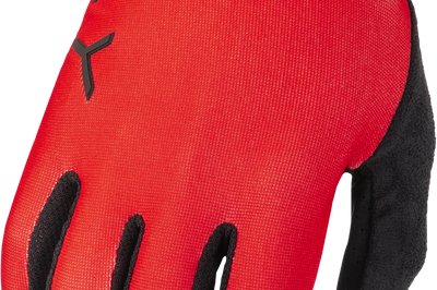 Fly Racing Youth Radium Gloves Slate Blue Yl - Red / Large - Bicycle Collection