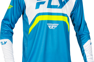 Fly Racing Youth Rayce Bicycle Jersey White/black/gold Yxl - Blue/White/Lime Green / X-Large - Collection