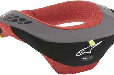 Alpinestars Youth Sequence Neck Support Black/red Ys/ym - Bicycle Collection