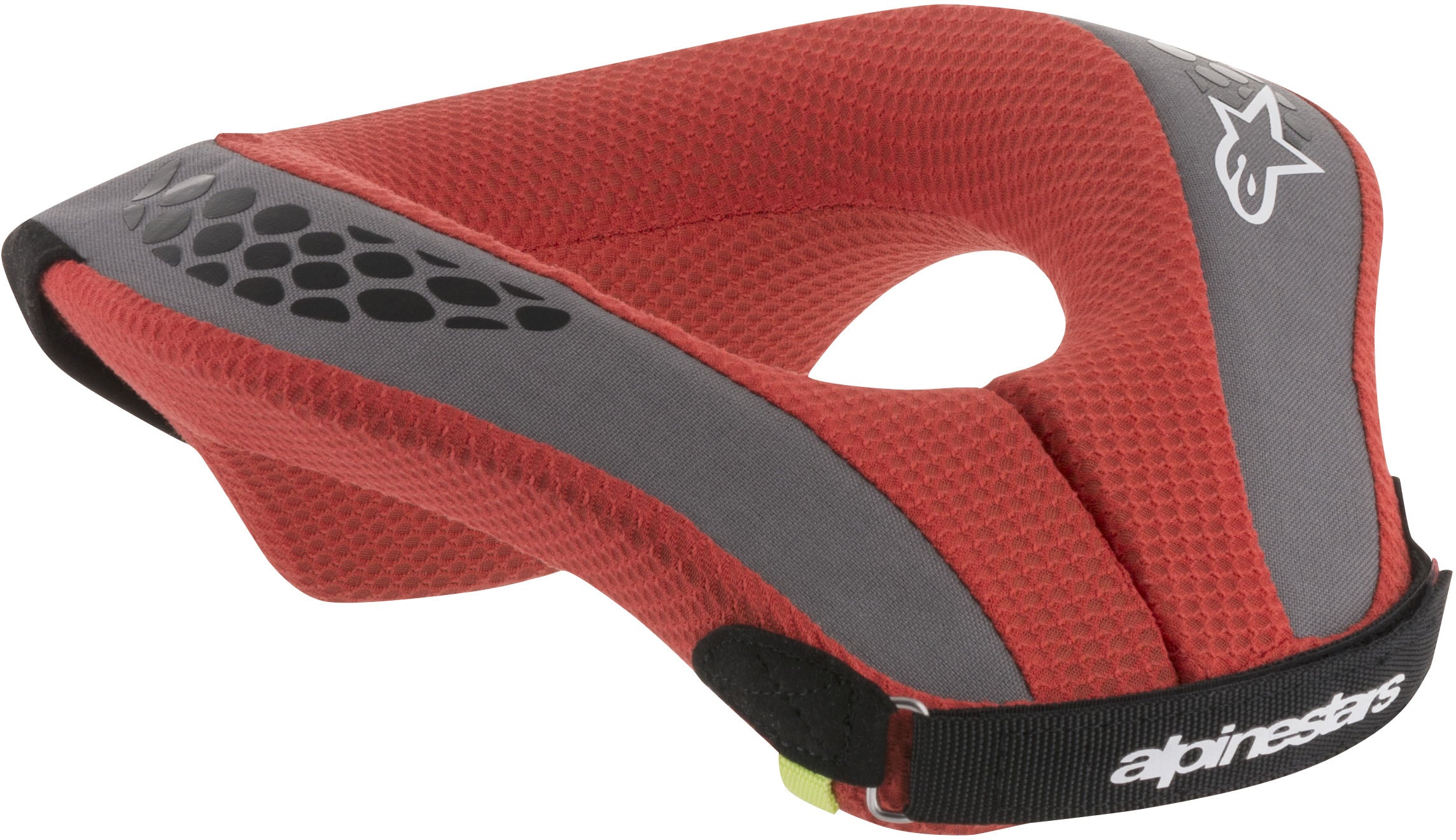 Alpinestars Youth Sequence Neck Support Black/red Ys/ym - Black/Red / Small - Medium - Bicycle Collection