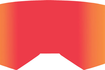 Fly Racing Youth Single Lens W/ Post Red Mirror/clear - Gear