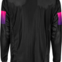 Fly Racing Yth Kinetic Mesh Khaos Jersey Red/white/blue Yx - Black/Purple/Pink / Youth Large - Apparel Collection