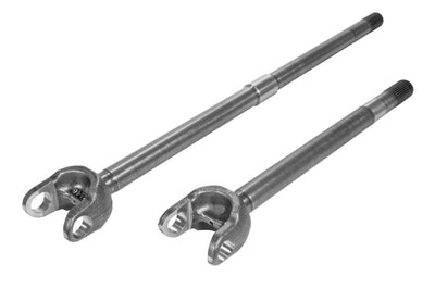 Yukon Gear & Axle 18-19 Jeep Wrangler Front 4340 Chromoly Kit Dana 44 32 Spline w/1350 (7166) Joints - Drivetrain