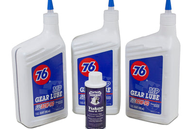 Yukon Gear & Axle 3 Qt. 80W90 Conventional Oil w/Posi Additive - Oils Filters
