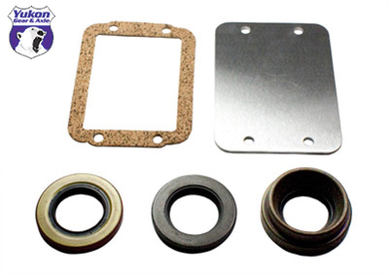 Yukon Gear & Axle Dana 30 Disconnect Block-Off Kit (Incl. Seals and Plate) - Engine Components