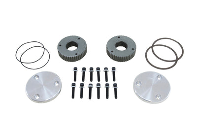 Yukon Gear & Axle Hardcore Drive Flange Kit For Dana 60 / 30 Spline Outer Stubs. Engraved Caps - Drivetrain