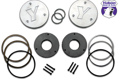 Yukon Gear & Axle Hardcore Drive Flange Kit For Dana 60 / 35 Spline Outer Stubs. Engraved Caps - Drivetrain