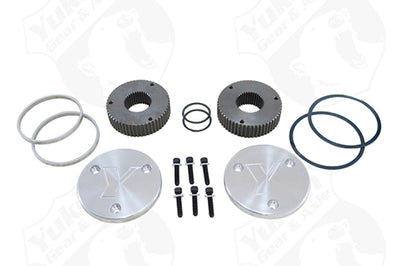 Yukon Gear & Axle Hardcore Drive Flange Kit For Dana 60 / 35 Spline Outer Stubs. Engraved Caps - Drivetrain