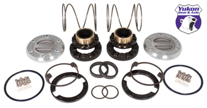 Yukon Gear & Axle Hardcore Locking Hub Set For Dana 60 / 35 Spline. 79-91 GM / 78-97 Ford / 79-93 Dodge - Drivetrain
