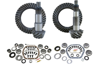 Yukon Gear & Axle Install Kit Package For Jeep JK Non-Rubicon in a 4.88 Ratio - Drivetrain