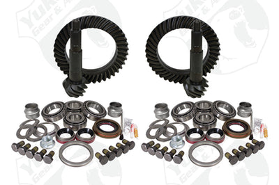 Yukon Gear & Axle Install Kit Package For Jeep JK Rubicon in a 4.88 Ratio - Drivetrain