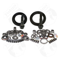 Yukon Gear & Axle Install Kit Package Jeep XJ w/Dana 30 Front Chrysler 8.25in Rear - 4.56in Ratio - Drivetrain
