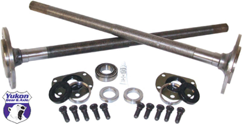 Yukon Gear & Axle One Piece Short Axles For Model 20 76-83 CJ5 - Drivetrain