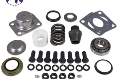 Yukon Gear & Axle Rplcmnt King-Pin Kit For Dana 60(1) Side (Pin/Bushing /Seals /Bearings /Spring /Cap) - Drivetrain