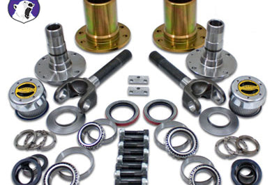 Yukon Gear & Axle Spin Free Locking Hub Conv Kit For Dana 30 44 TJ / XJ / YJ / 27 Spline / 5 X 4.5in - Drivetrain