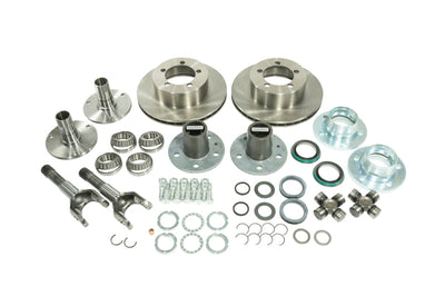 Yukon Gear & Axle Spin Free Locking Hub Conv Kit For Dana 30 44 TJ / XJ / YJ / 27 Spline / 5 X 4.5in - Drivetrain