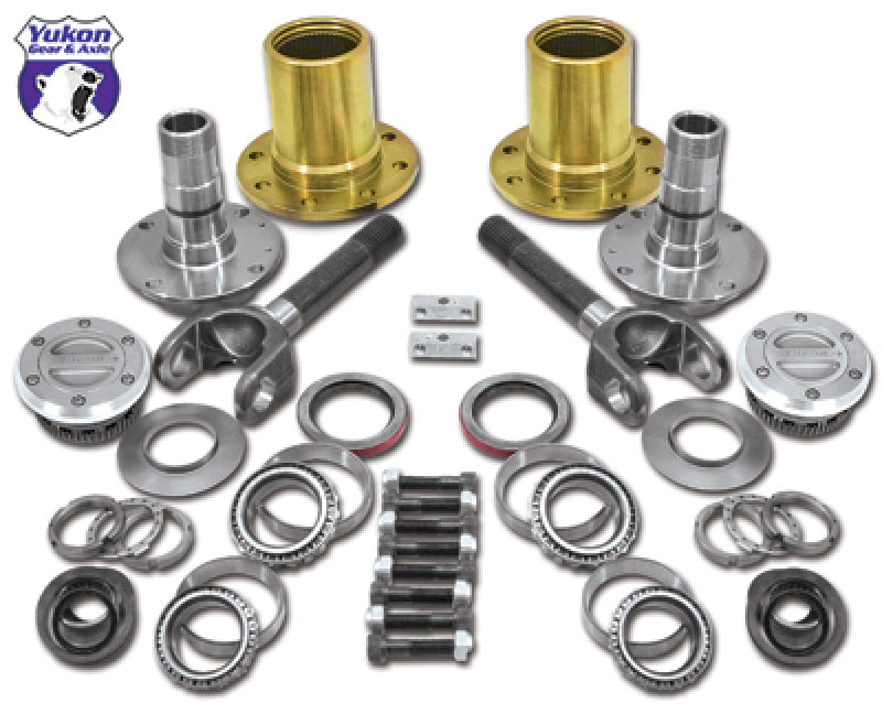 Yukon Gear & Axle Spin Free Locking Hub Conversion Kit For SRW Dana 60 94-99 Dodge - Drivetrain