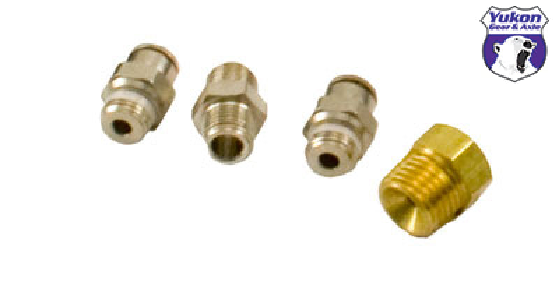 Yukon Gear & Axle Zip Locker Bulkhead Fitting Kit - Drivetrain