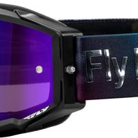Fly Racing Zone Elite Goggle White/teal W/ Light Grn Mirror/smoke Lens - Black/Grey Camo - Apparel Collection