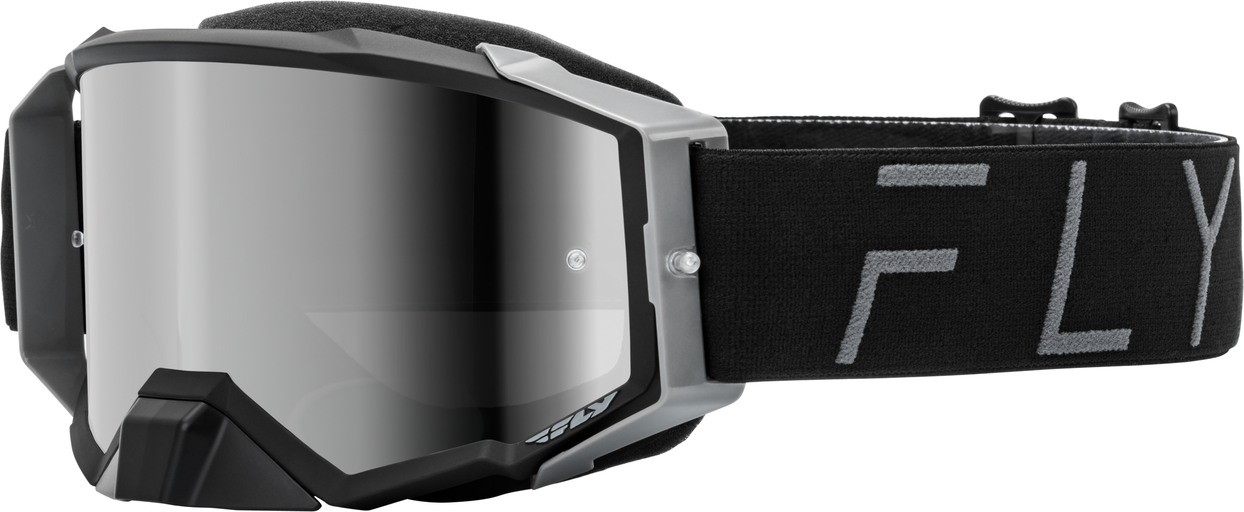 Fly Racing Zone Pro W/c Goggle Blk/white W/dark Smoke Hydro Lens - Black/Grey - Gear