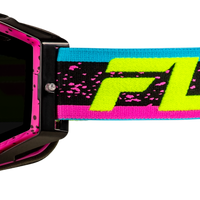 Fly Racing Zone Snow Goggle Pink/blk W/pink Mirror/rose Lens - Navy/White - Apparel Collection