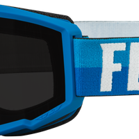 Fly Racing Zone W/c Goggle Blue/black W/dark Smoke Hydrophoc Lens - Black/Fusion - Watercraft Collection