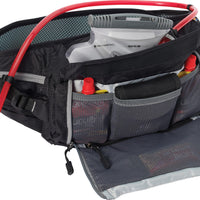 Uswe Zulo 6 Crazy Yellow 1.5l Vented Hip Pack Pnp Tube Carbon Black Apparel Collection